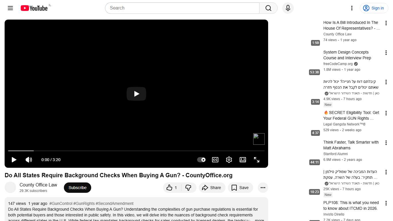 Do All States Require Background Checks When Buying A Gun? - CountyOffice.org - YouTube