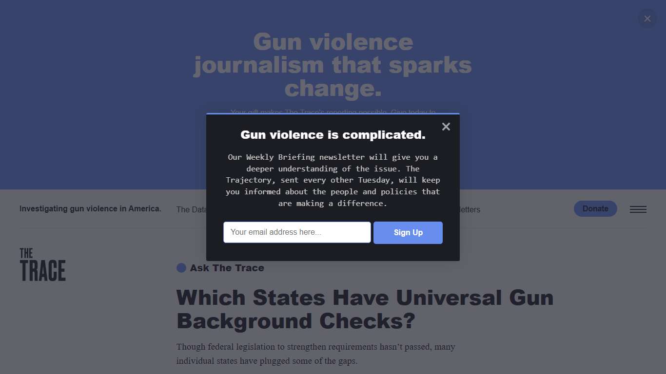 Which U.S. States Have Universal Gun Background Checks?