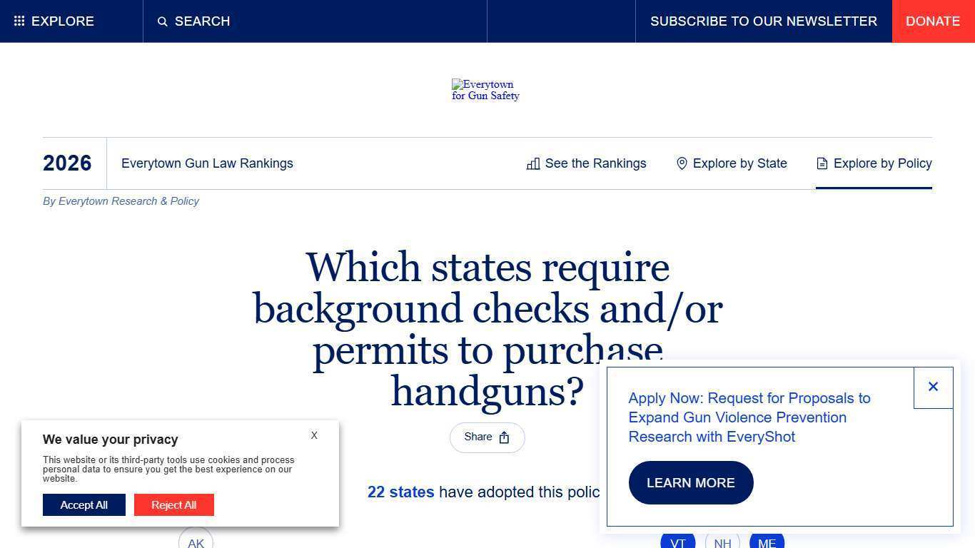 Background Check and/or Purchase Permit | Everytown Research & Policy